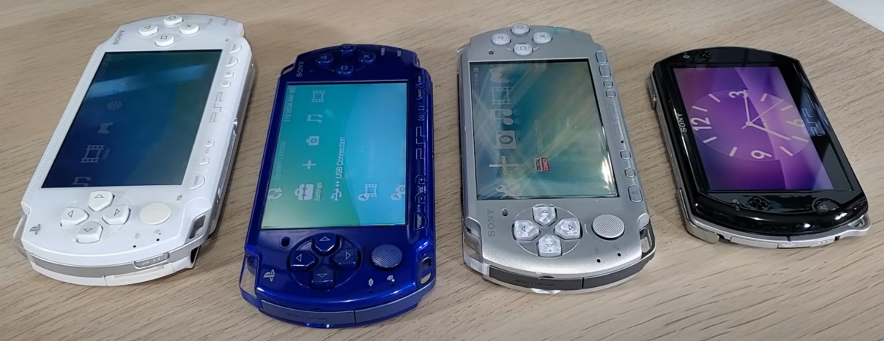 Différents modèles de PSP